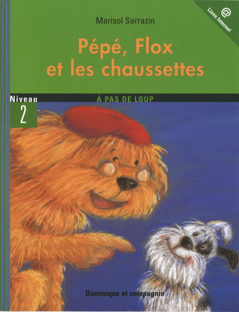 image tirée du livre Pépé, Flox et les chaussettes